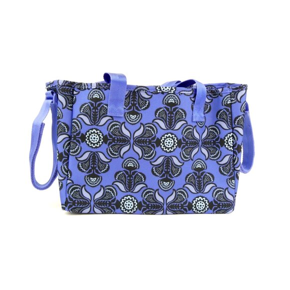 Vera Bradley Baja Blue Lighten Up Everything Organizer NWT - Picture 2 of 4